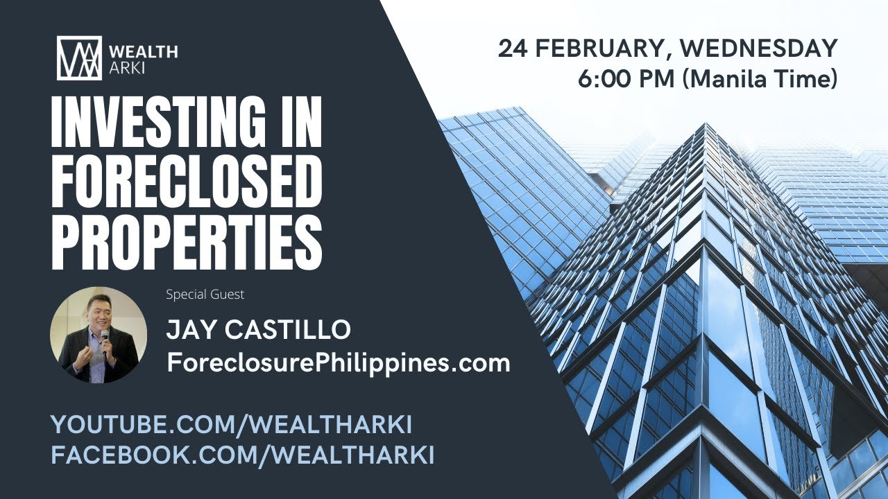 Investing in Foreclosed Properties with Jay Castillo of ForeclosurePhilippines.com