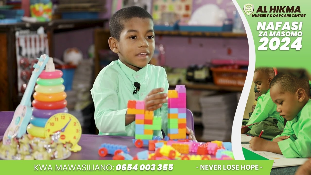 WATOTO WA AL-HIKMA SCHOOL WAONESHA MAZURI WALIYOVUNA.