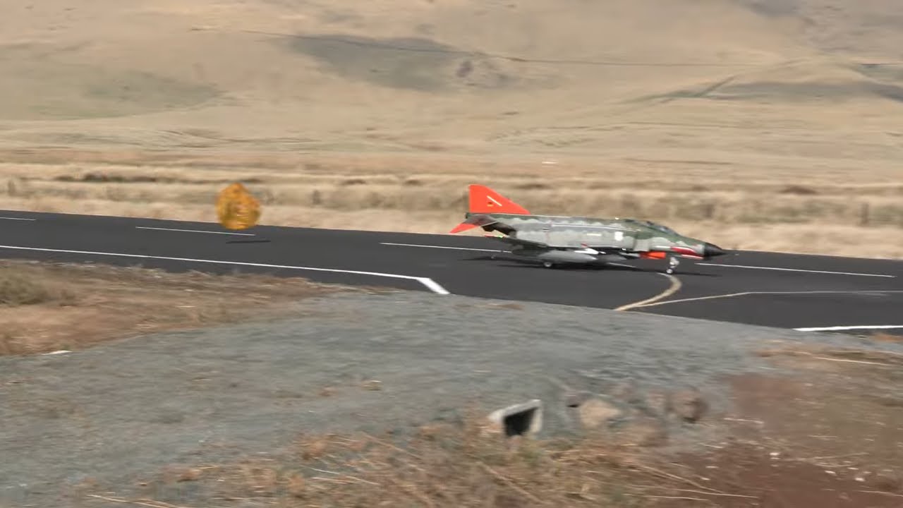 Elad Fish's Carf F-4 flight to landing Thursday California jets 2025