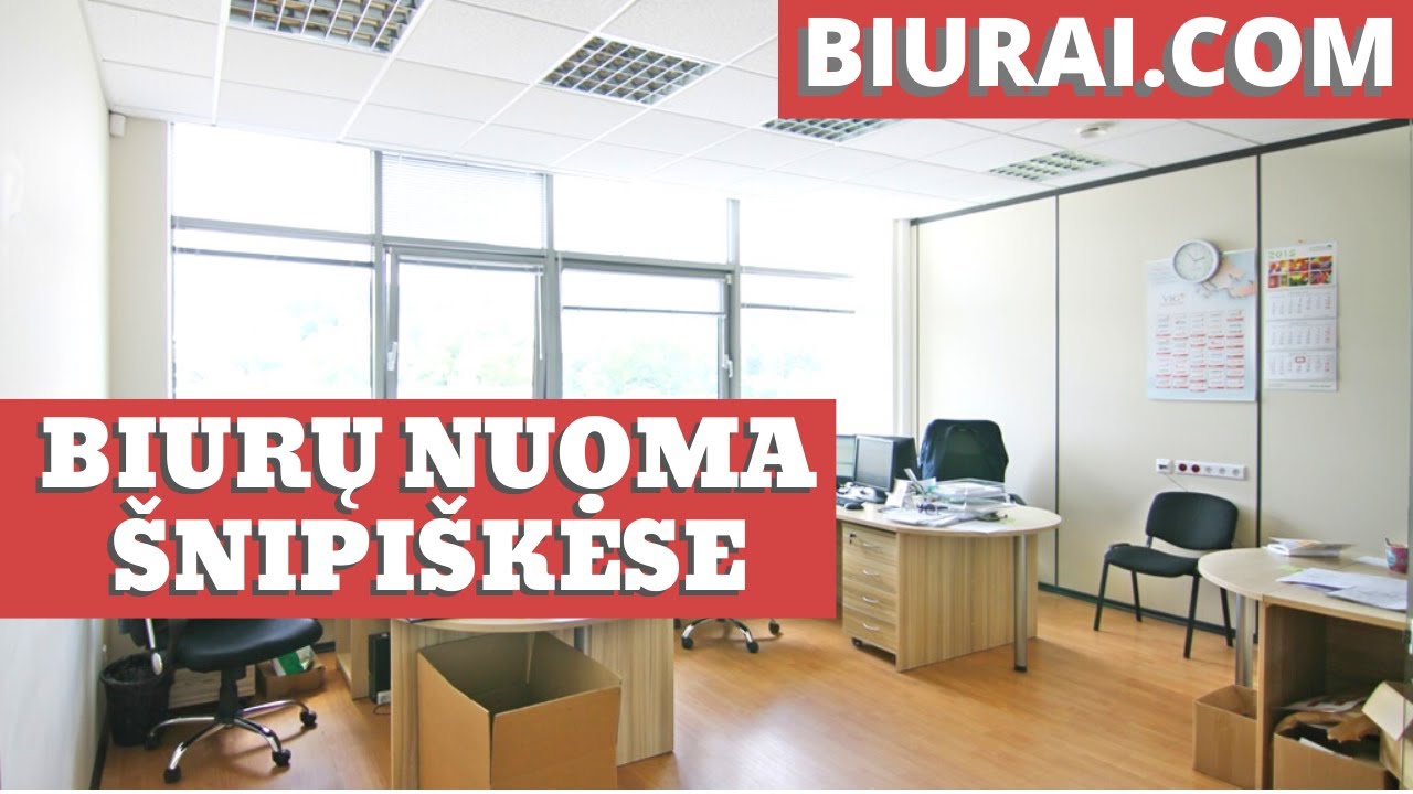 🔝 Nuomojamos biuro administracinės patalpos verslo centre Linkmenų g. Žalgirio g.