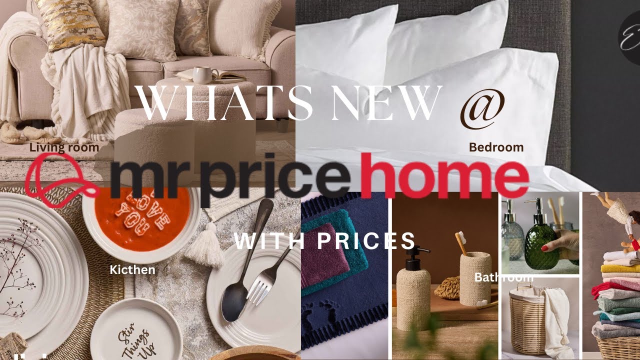 WHATS NEW AT MR PRICE HOME|AFFORDABLE HOME DECOR|SALES|AUGUST 2025|SOUTH AFRICAN YOUTUBER