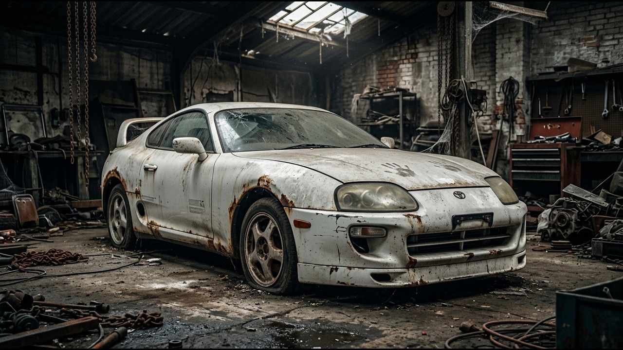 1994 Toyota Supra MK4 Restoration – Satisfying ASMR Full Rebuild from Abandoned to Showroom New