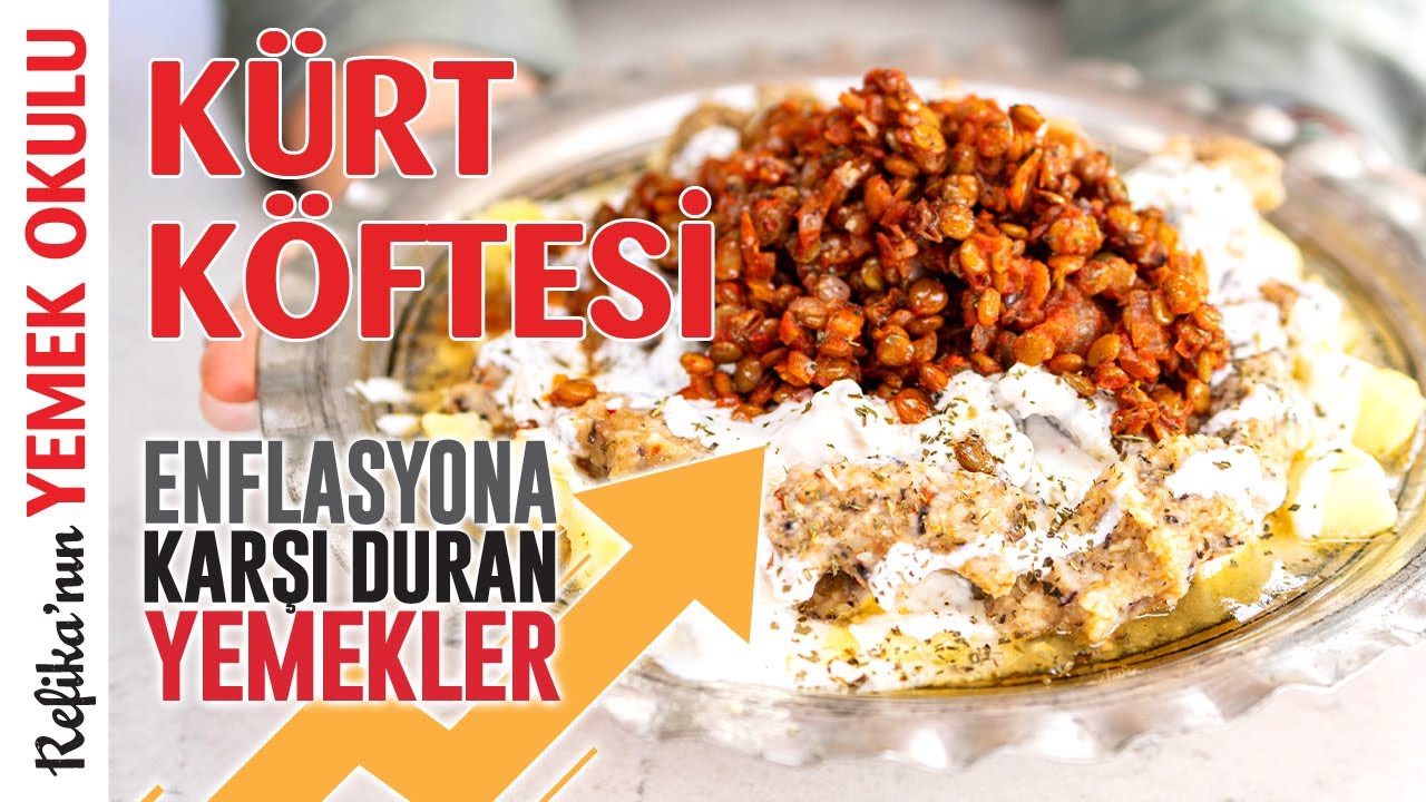 10 TL'ye BU EFSANE YEMEĞİ YAPABİLİRSİNİZ | Kürt Köftesi | Kıymasız Bulgur Köftesi Tarifi