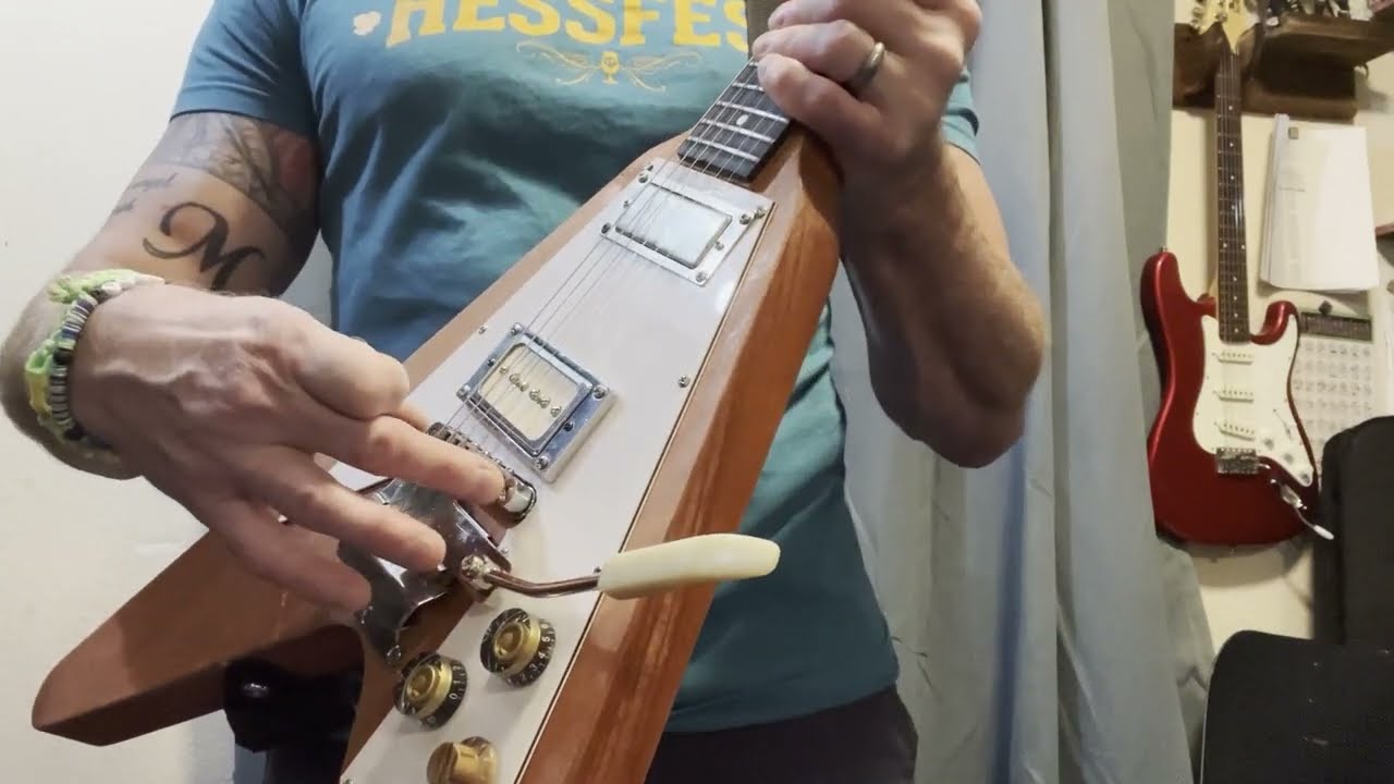 Yinfente Flying V Guitar Kit Build and Review