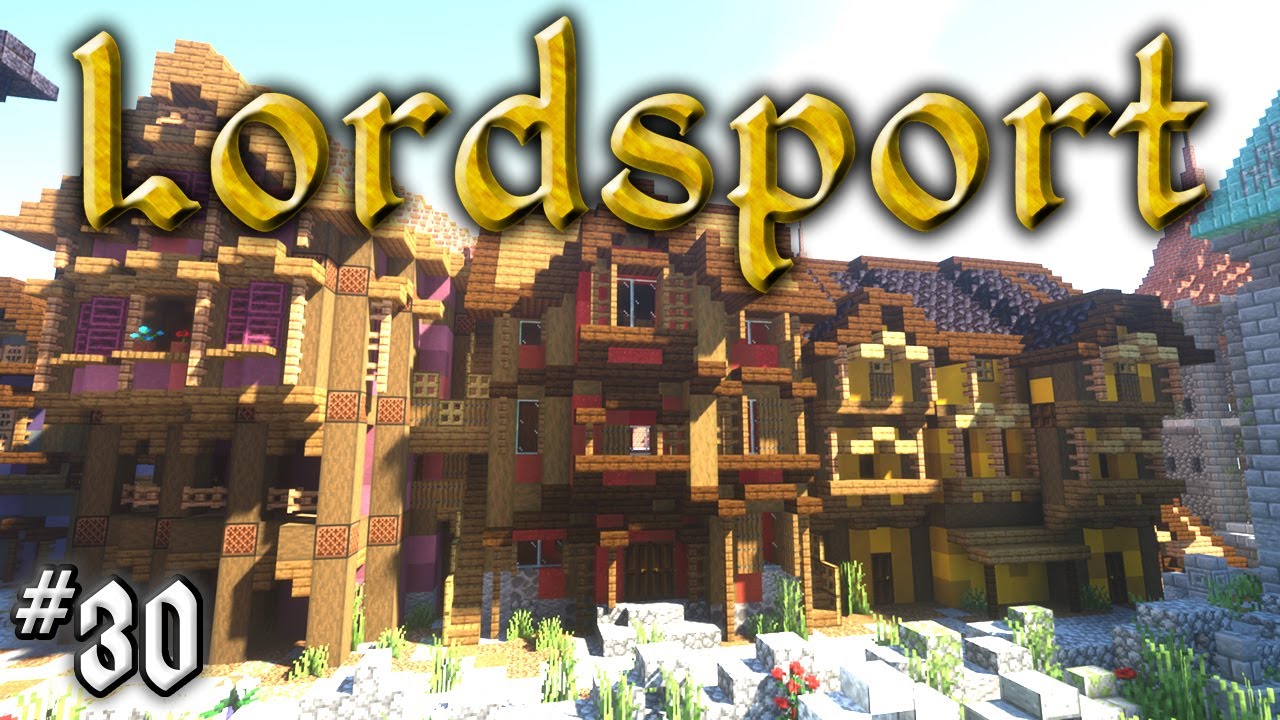 Let's Build a Medieval City: #30 - Lordsport - Eastpoint : Finishing up the Lower Class Housing