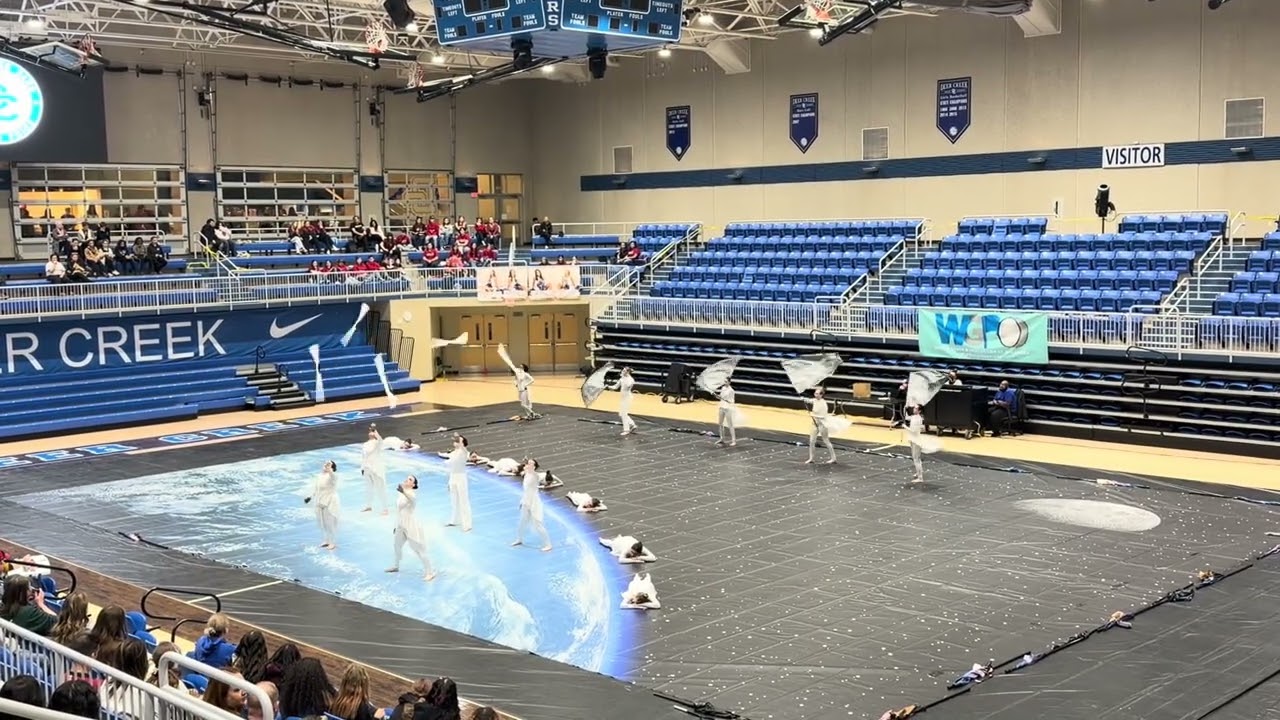 Newcastle High School Winter Guard “The Space Between Us” - Deer Creek Competition