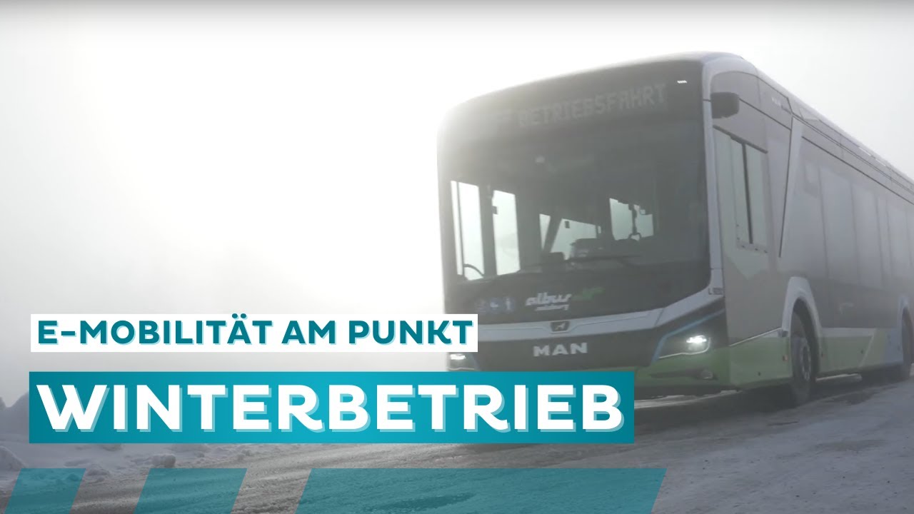Winterbetrieb E-Bus 🚌 und E-Auto 🚗