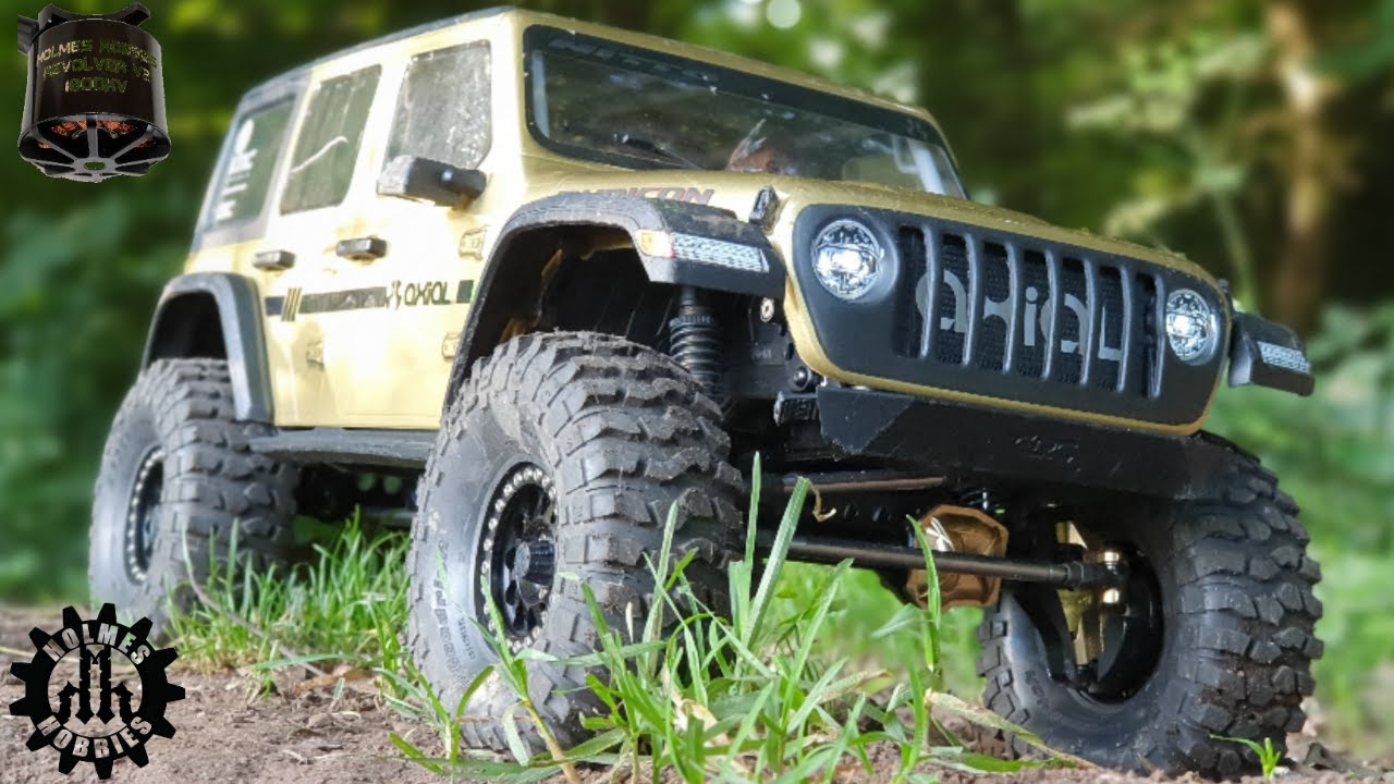 Axial SCX10 III Holmes Hobbies Revolver V2 1800kv Castle Sidewinder 4 trail full vitavon upgrades