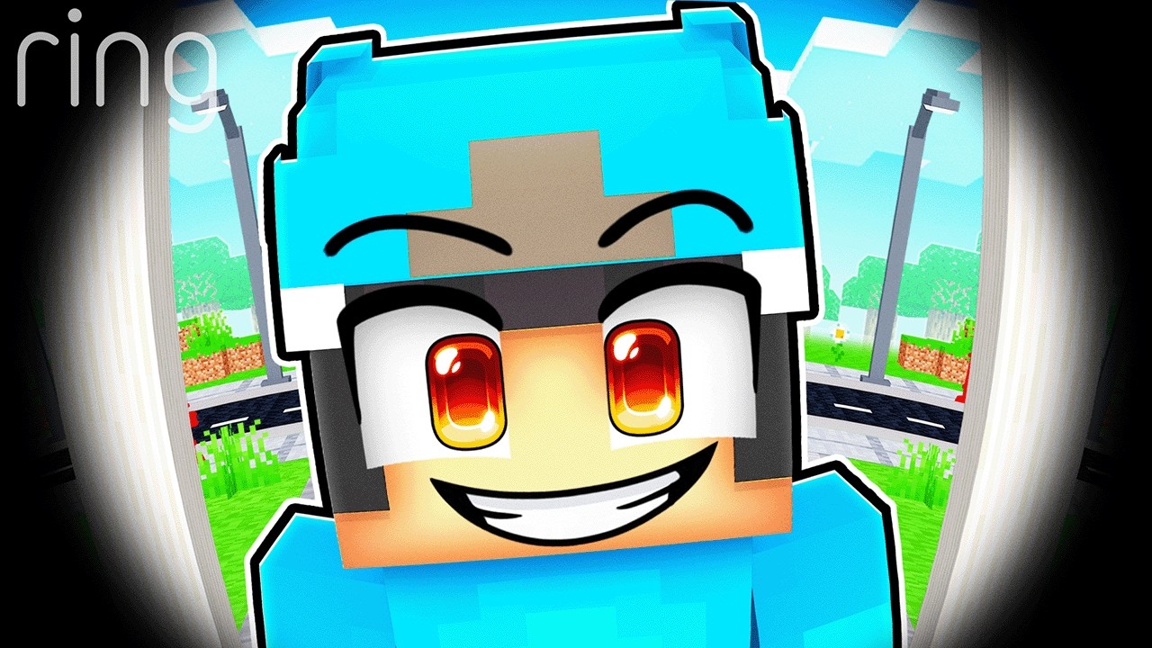 I got a DOORBELL CAMERA in Minecraft!