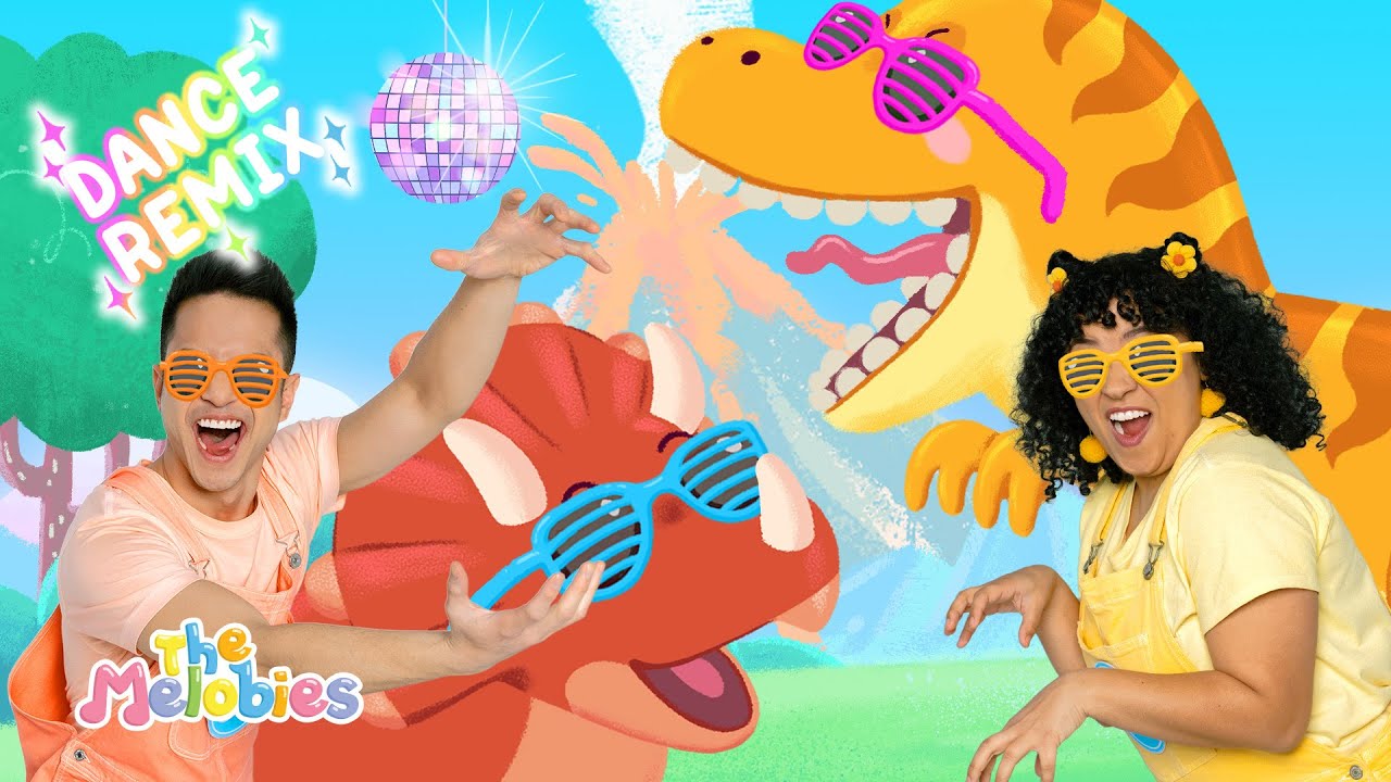 I'm a Dinosaur DANCE REMIX | Kids Dinosaur Dance Song