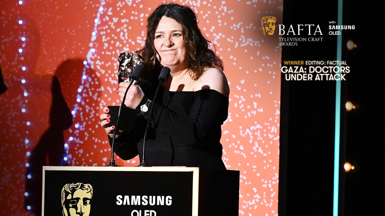 Gaza: Doctors Under Attack wins the BAFTA for Editing Factual | BAFTA TV Craft Awards