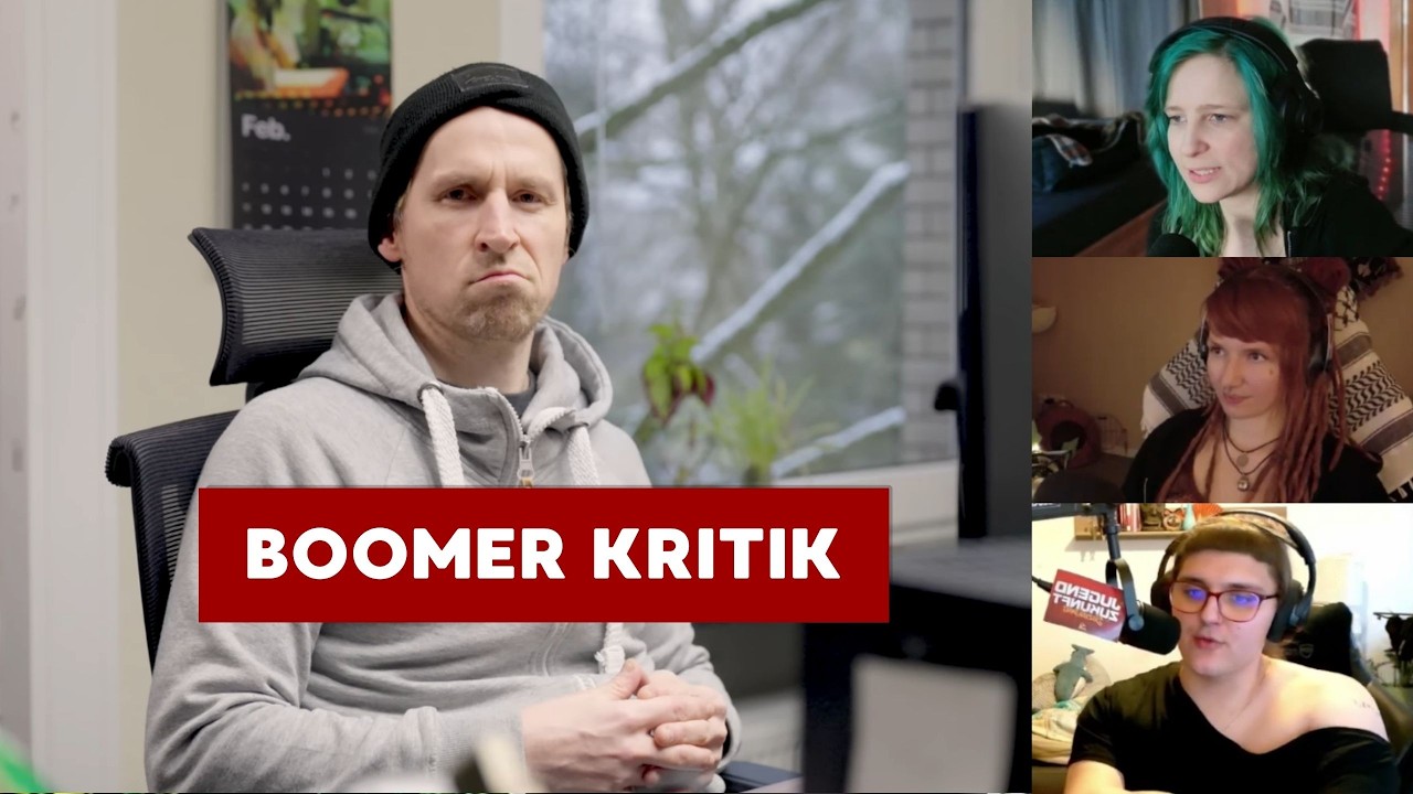 Gamerinnen reagieren auf Video zu Gaming
