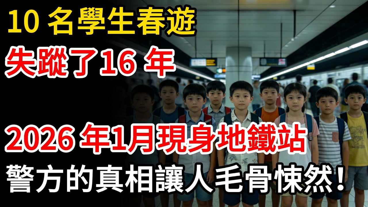十名學生在十六年前春遊上山失蹤，二零二六年一月突然現身地鐵站，警方一查真相讓人毛骨悚然！