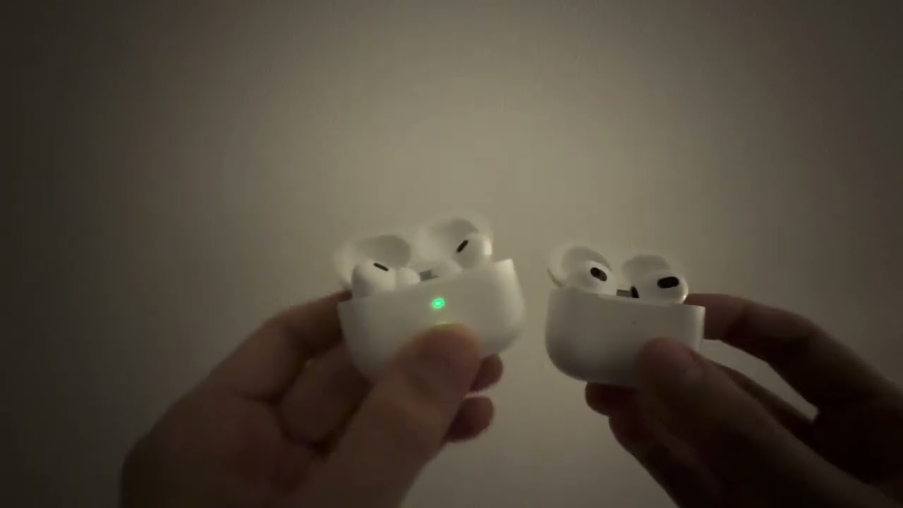 AirPods Pro против обычных AirPods #короткиевидео #вирусноевидео #короткиевидеонаYouTube