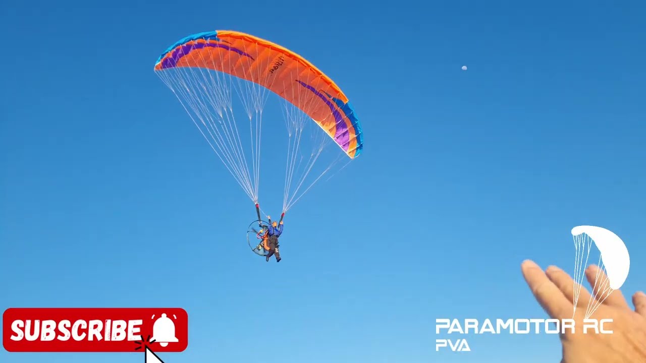 Paramotor-RC  /  Manhã de Vento Gelado...