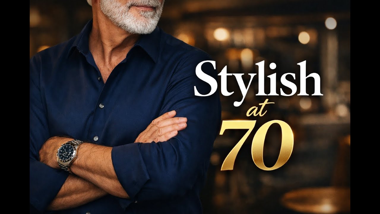 The 5 Shirt Colors That Made Him “The Stylish Older Man”
