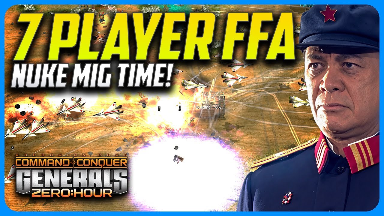 7 игроков без правил FFA с Nuke Migs!