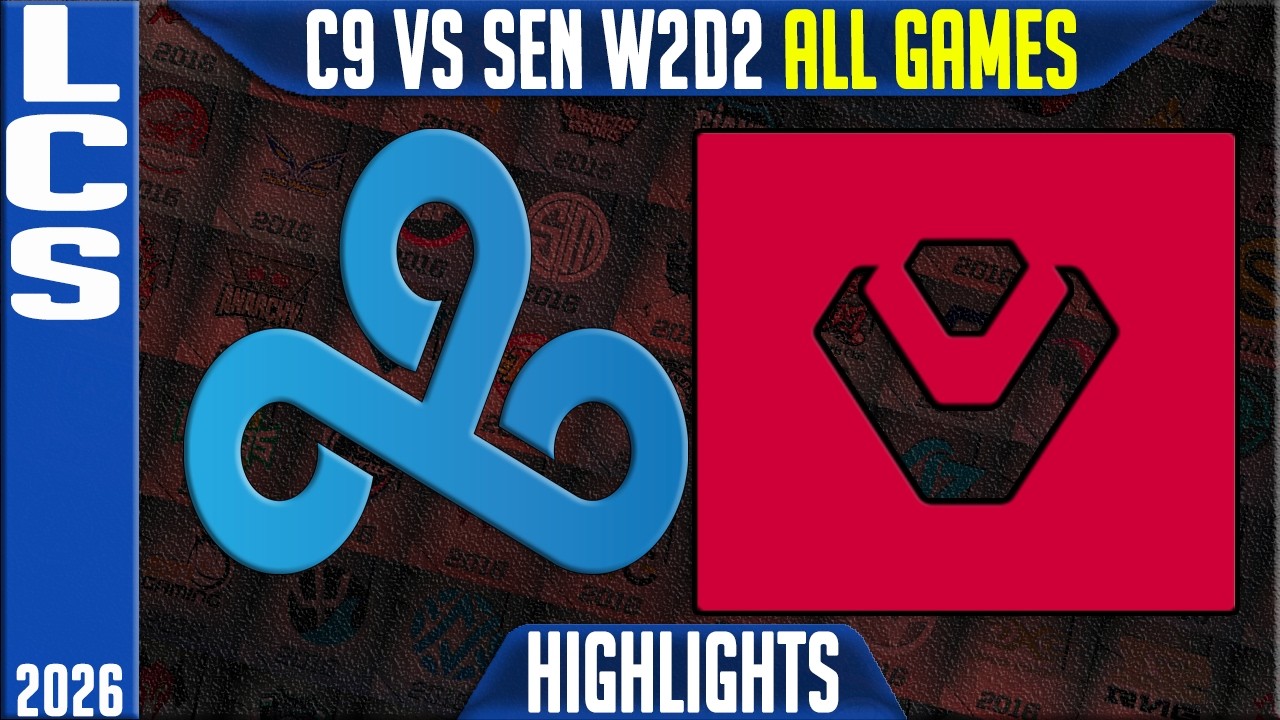 C9 vs SEN Highlights ALL GAMES | LCS Spring 2026 W2D2 | Cloud9 vs Sentinels