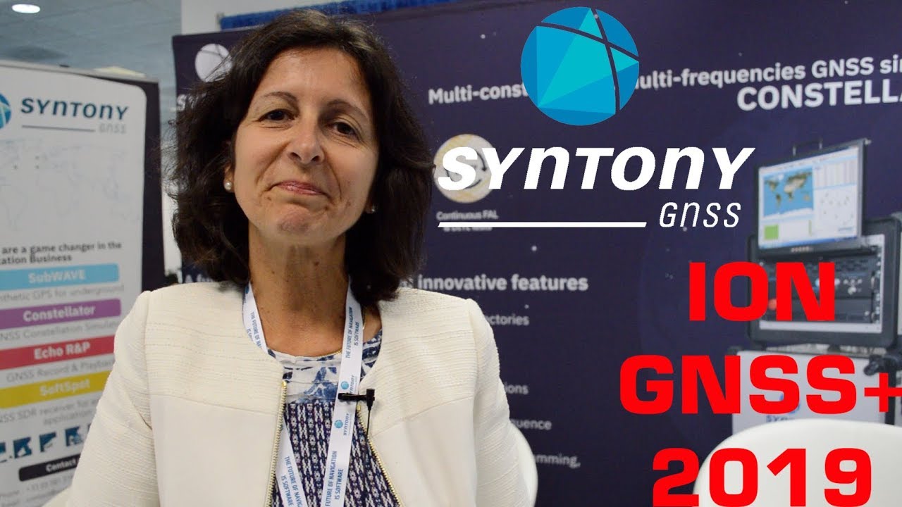 Syntony GNSS shares positioning devices at ION GNSS+ 2019