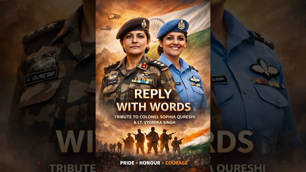 Reply With Words – A tribute to courage, leadership, and the spirit of service and honor always!!!