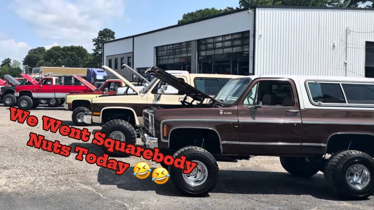 Squarebody big block small block K 10 K 20 k30 3+3 classic restored pick up trucks