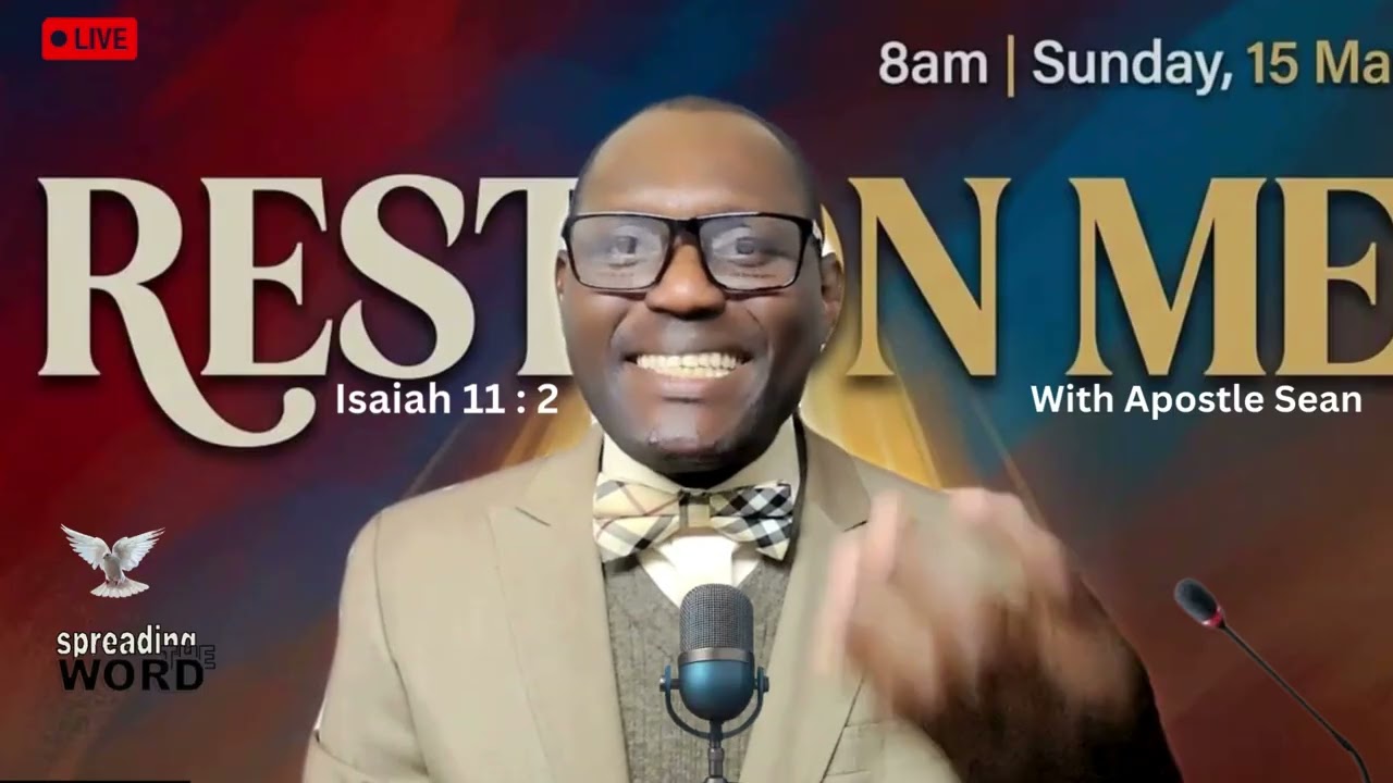 REST ON ME II SUNDAY SERVICE II  ONLINE MINISTRATION WITH APOSTLE SEAN