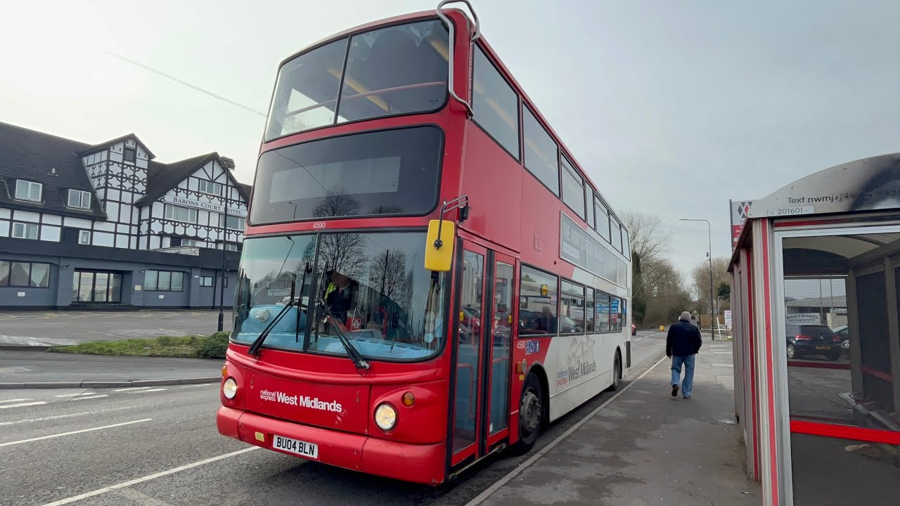 Audible ZF Trident Kickdown | National Express 4590 | BU04 BLN