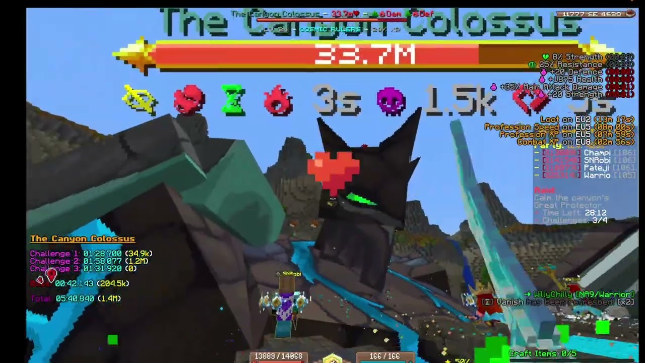 Wynncraft: The Canyon Colossus Guide