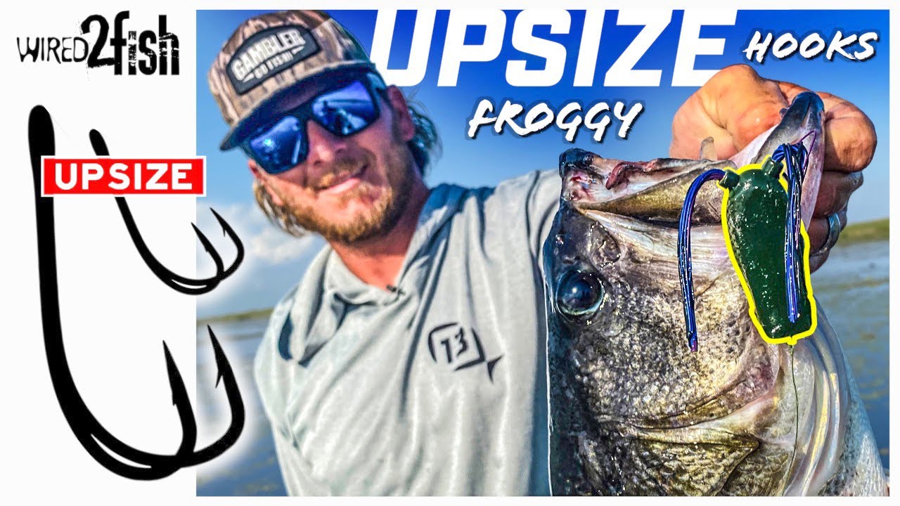 Upsize Frog Hooks for More Bass | How to Swap