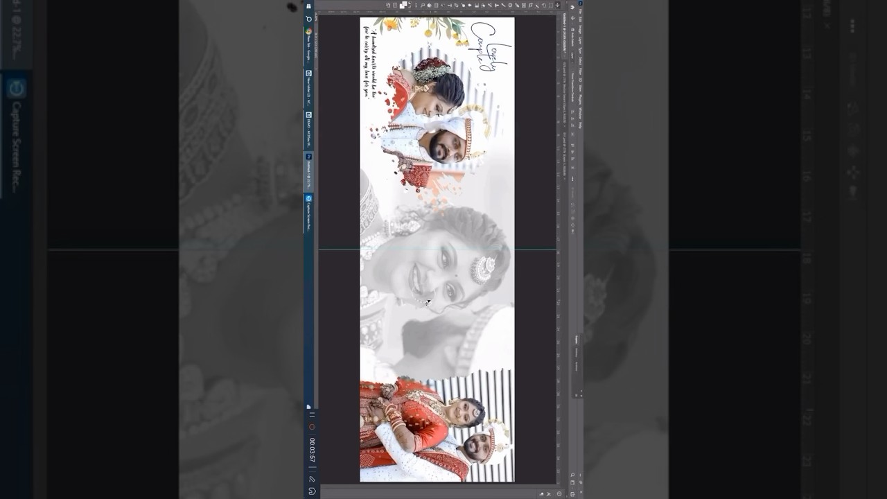 New professional wedding album design 4K | how to make album design #shadi #wedding #album #editing