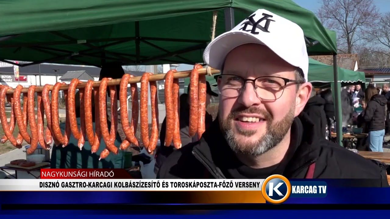 DISZNÓ GASZTRO KARCAGI KOLBÁSZÍZESÍTŐ ÉS TOROSKÁPOSZTA FŐZŐ VERSENY