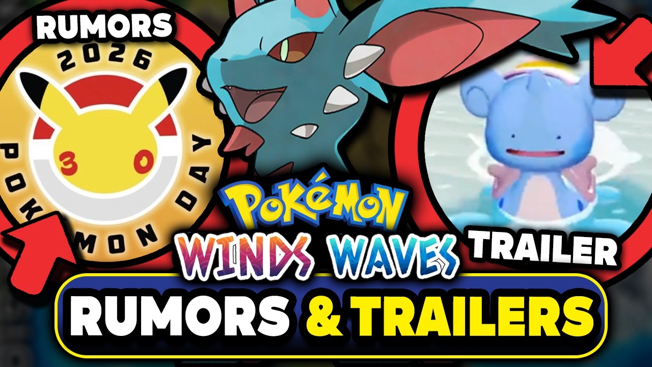 POKEMON NEWS! NEW POKEMON DAY LEAKS! Gen 10 Eeveelution Hints & New Pokopia Trailer!