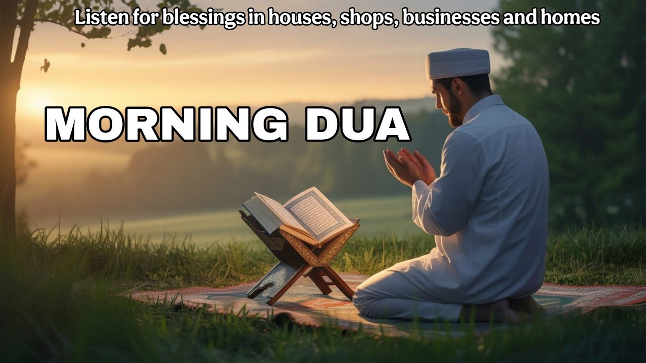 Let the morning begin with a heart-warming, blessed verse. Morning prayers and dhikr, Alaa Aqel