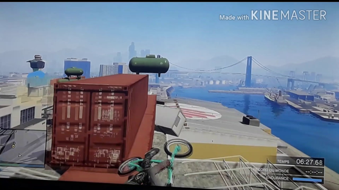 Gta V Online - Hard BmLQx Race  ( BMX 高難易度 )