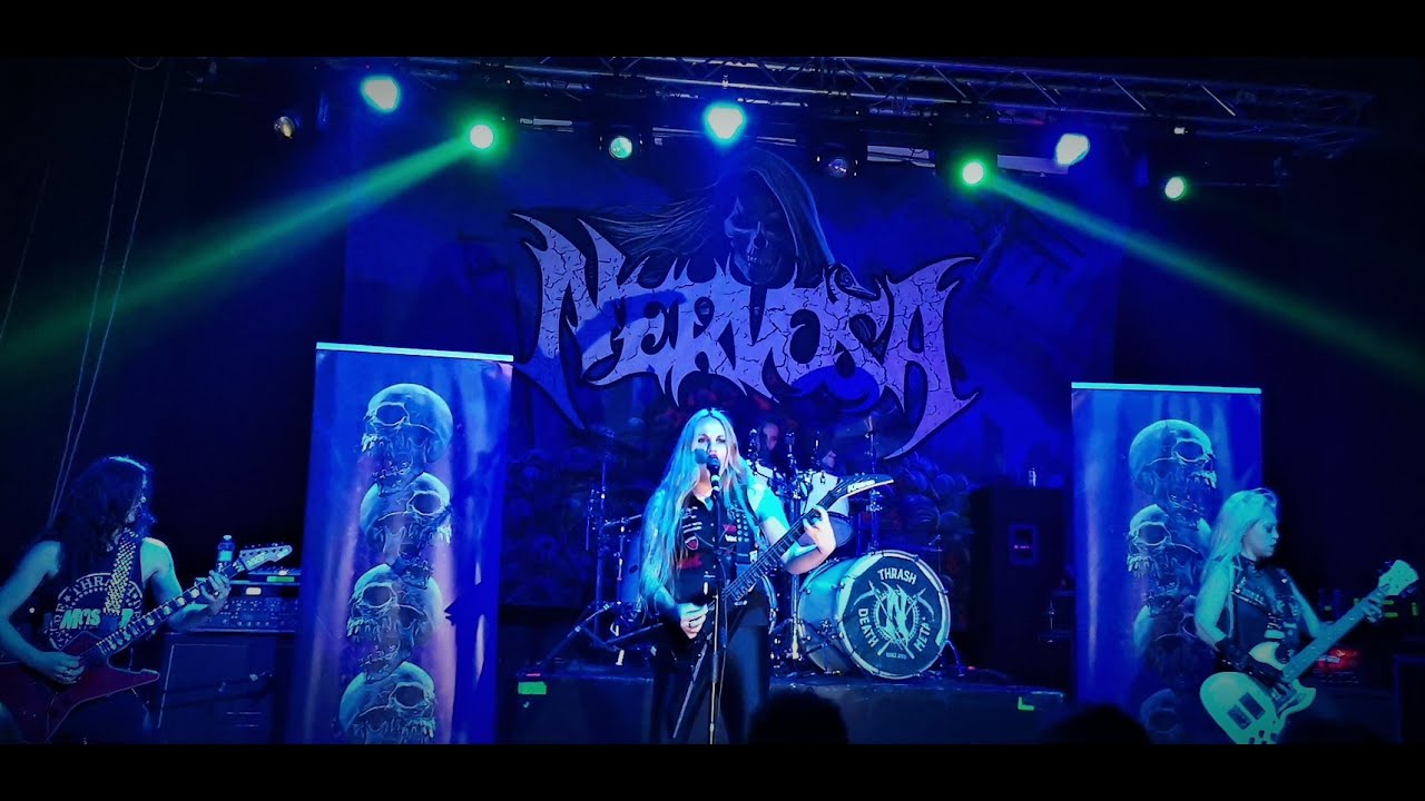 Nervosa - Death + Masked Betrayer live in Milan (ITA, 2023)