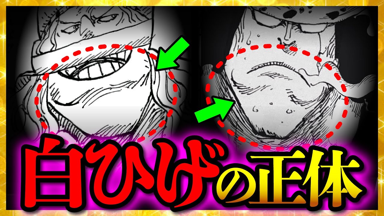 【気づいた...？】「白ひげ」の正体...!!! 【ワンピースネタバレ】