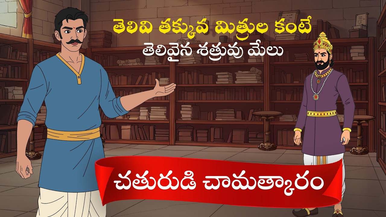 Stories In Telugu - చతురుడి చామత్కారం - Telugu Stories - New Golden Stories