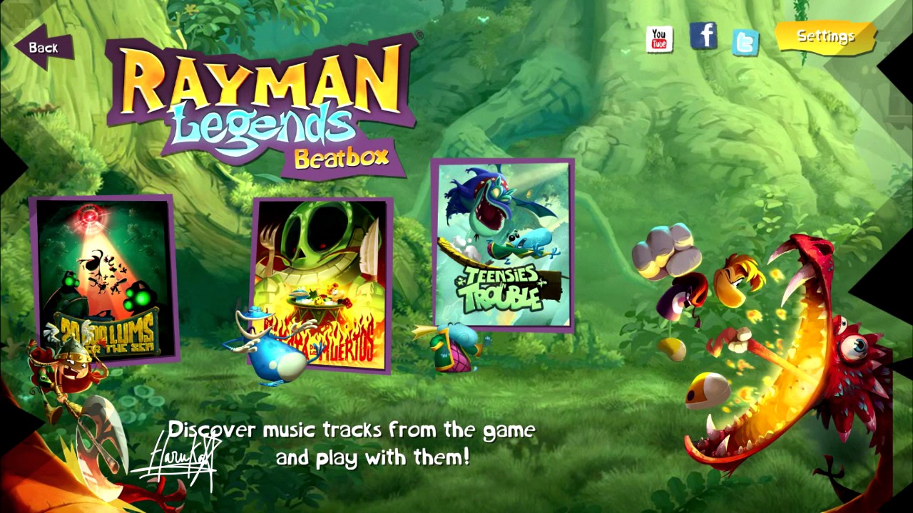 Rayman Legends Beatbox (Android) - Gameplay