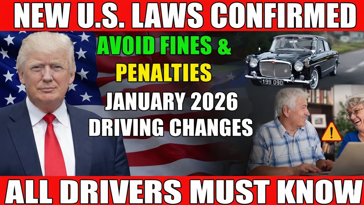 🚨 Urgent Update: U.S. Driving Laws January 2026 &mdash; Major Changes Every Driver Should Know