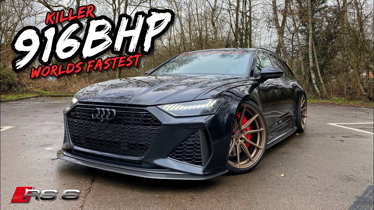 THE WORLDS FASTEST C8 AUDI RS6.. 916BHP FAMILY WAGON