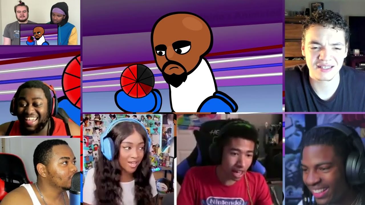Matt vs Boyfriend Boxing Fight Part 1 (Friday Night Funkin Animation) [REACTION MASH-UP]#1805