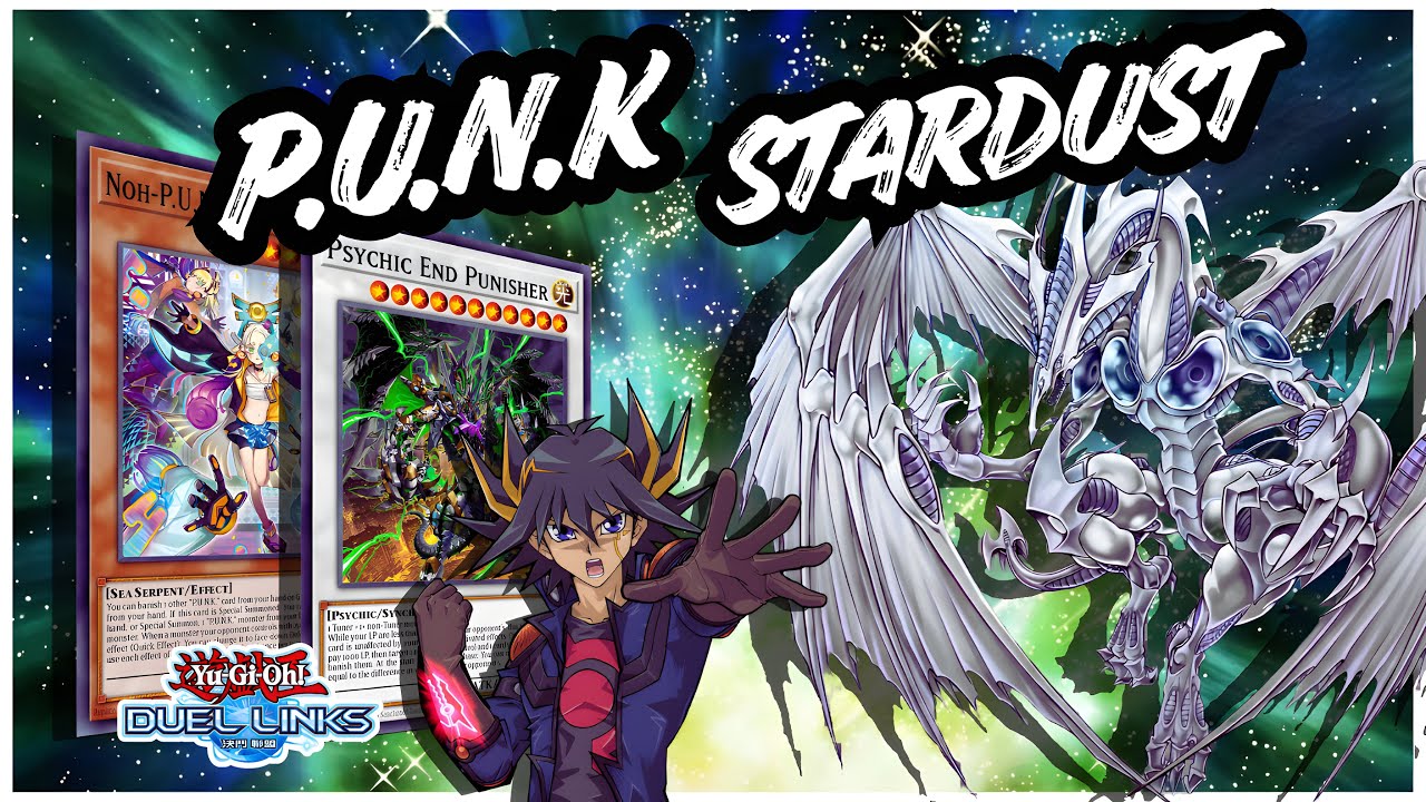 STARDUST P.U.N.K. DECK DUEL LINKS | STARLIGHT DRIVE RANKED GAMEPLAY & COMBOS