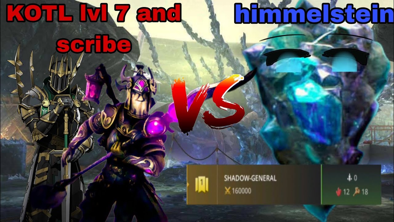 Shadow fight 3| KOTL lvl 7 and Scriber went crazy