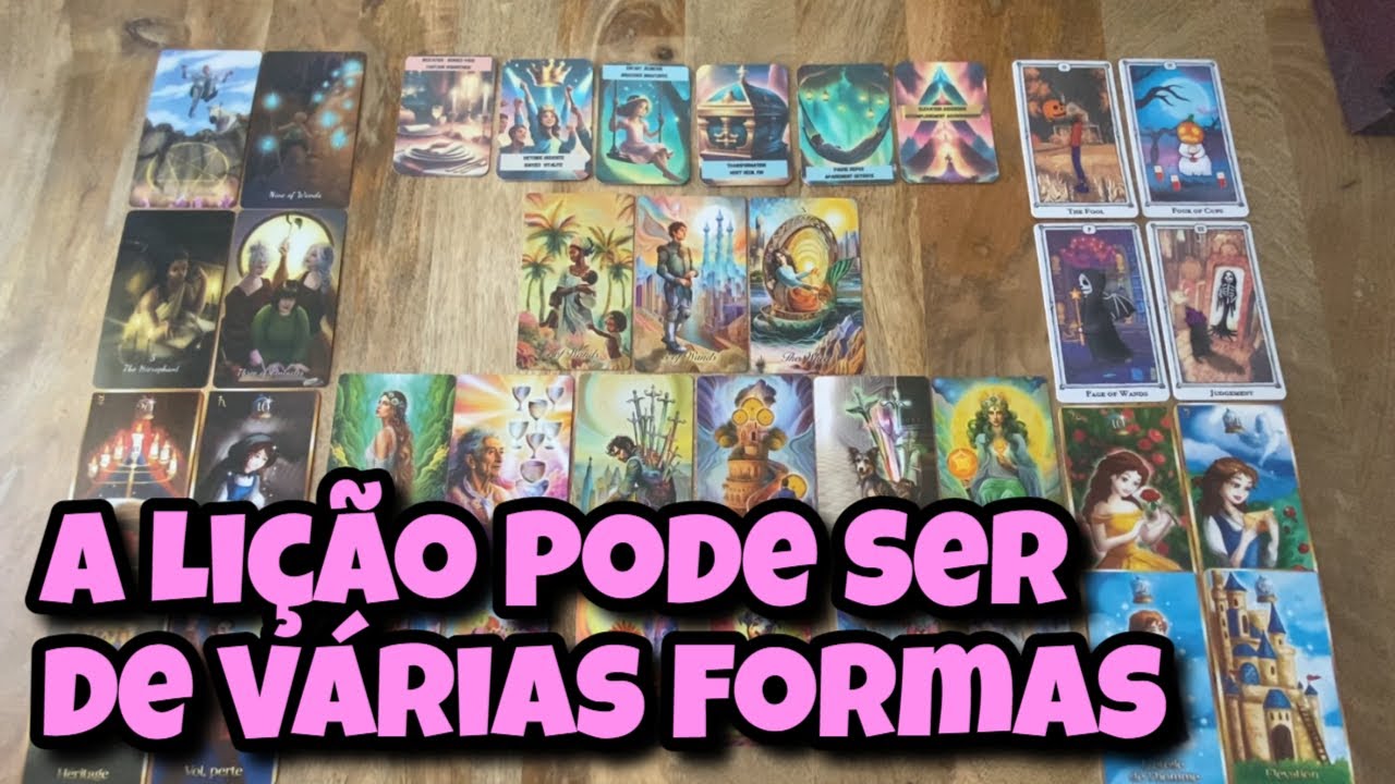 A Lição Pode Ser de Várias Formas 💗 Leitura Tarot Oráculos