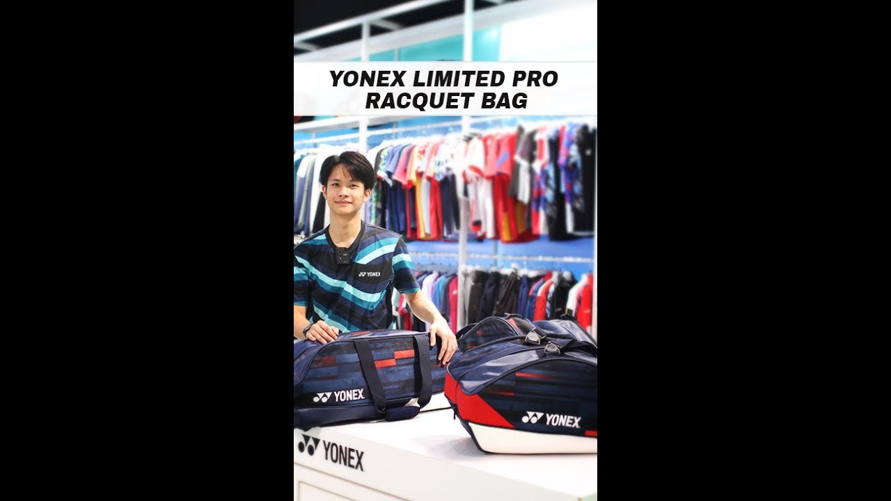 Did you know about the incredible functionality of these Yonex Limited Pro Bags series?!🔥
