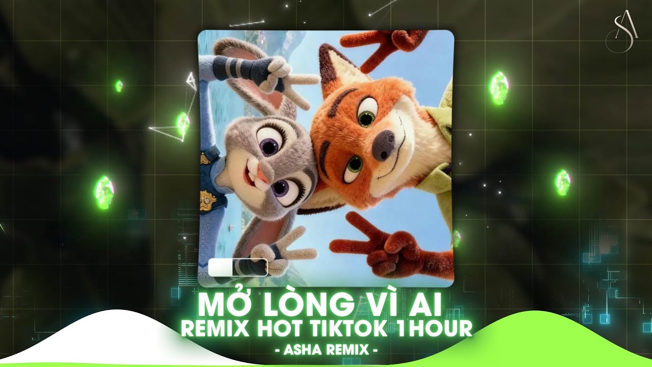 Mở Lòng Vì Ai Remix 1Hour - (8x9x Remix Hub) • Đôi Mắt Em Không Thể Chối Dù Đôi Môi Remix Hot TikTok