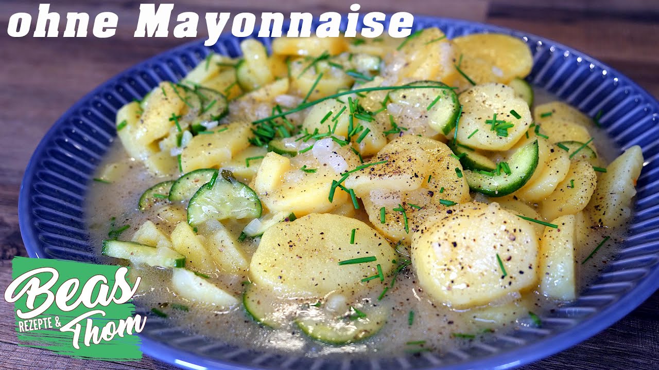 Kartoffelsalat ohne Mayonnaise - Omas Rezept Klassiker
