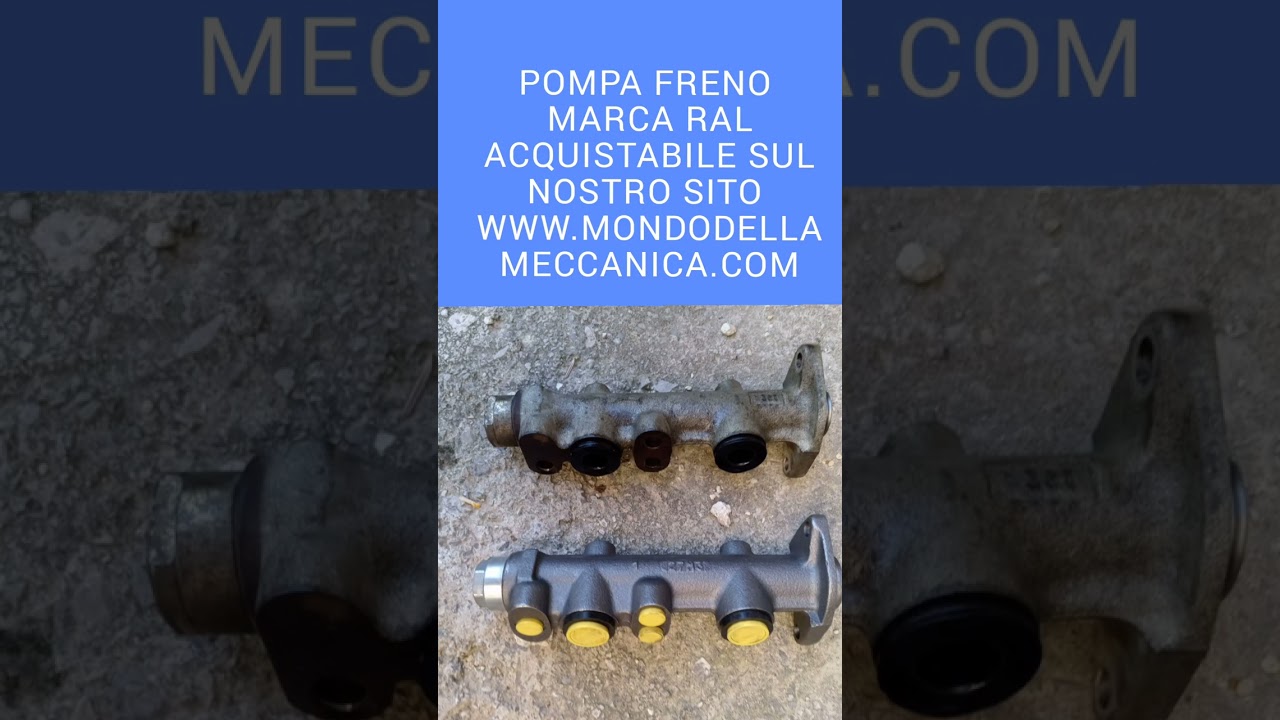 Sostituzione pompa freni Fiat Panda 141  del 2001