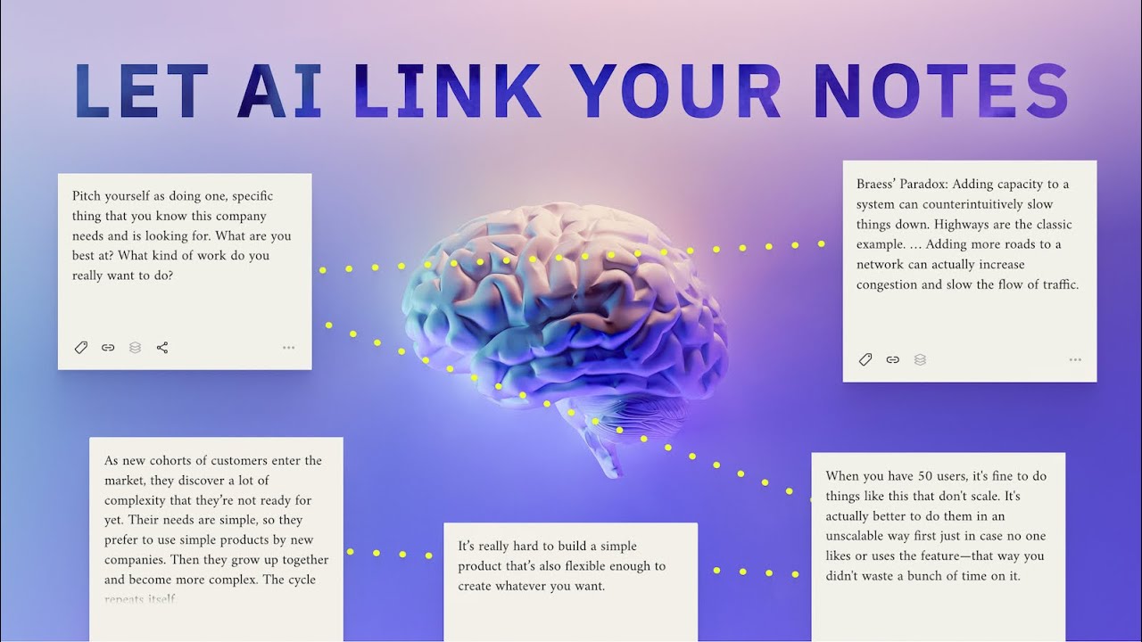 The Future of Note-Taking: AI Linking and Tagging - Napkin Review (2022)