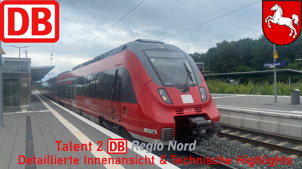 Talent 2 DB Regio Nord: Detaillierte Innenansicht & Technische Highlights